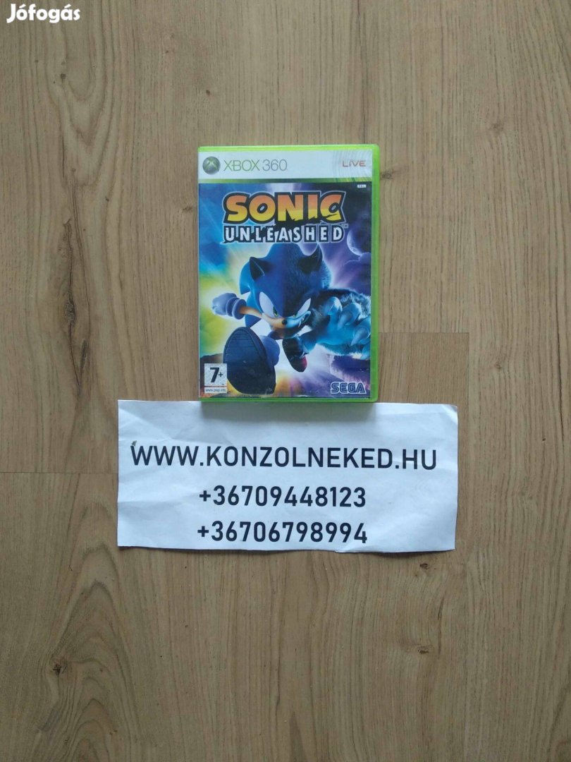 Xbox 360 játék Sonic Unleashed Xbox One Kompatibilis