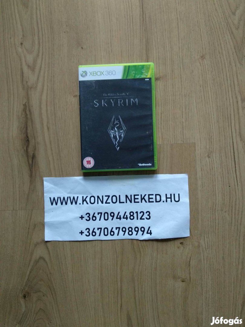 Xbox 360 játék The Elder Scrolls V Skyrim