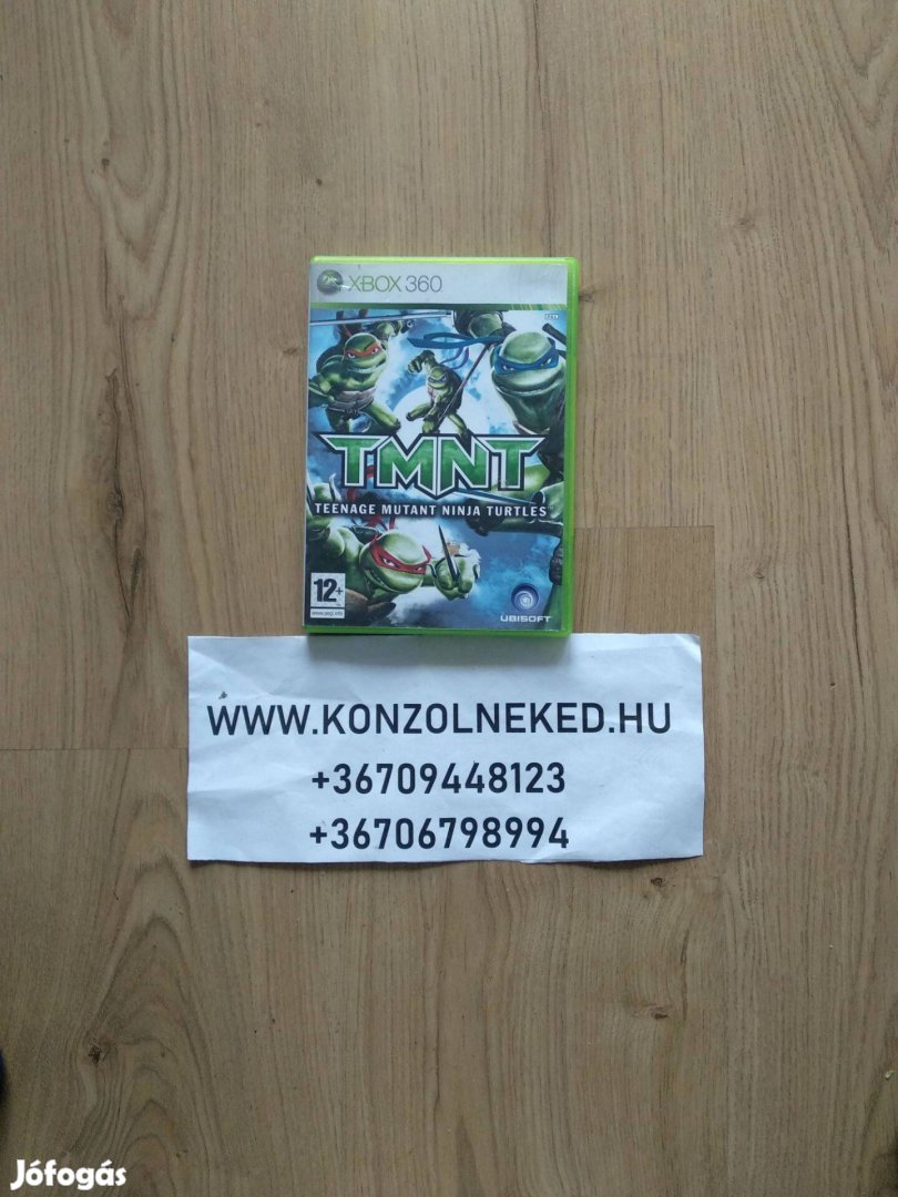 Xbox 360 játék Tmnt Teenage Mutant Ninja Turtles