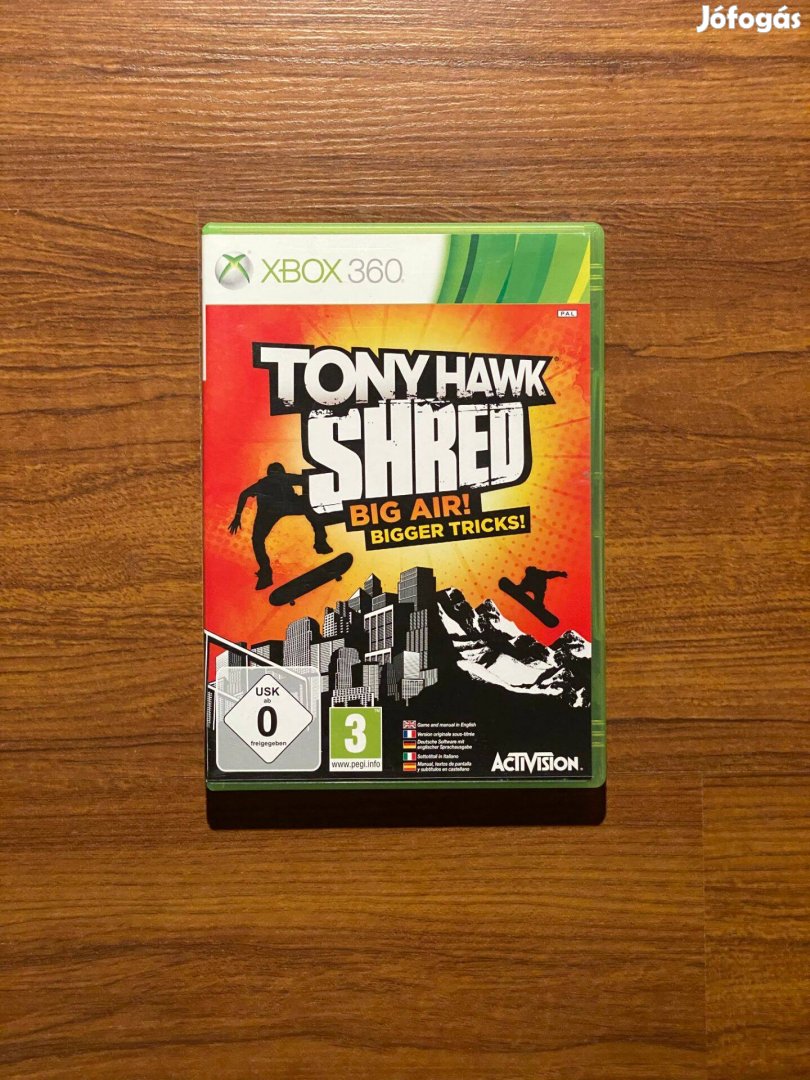 Xbox 360 játék Tony Hawk Shred