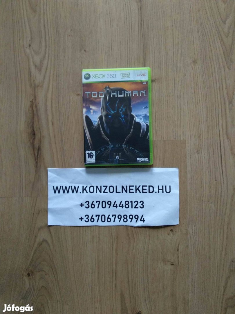 Xbox 360 játék Too Human Xbox One Kompatibilis