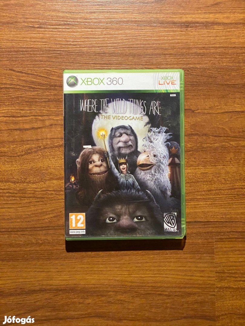 Xbox 360 játék Where the Wild Things Are