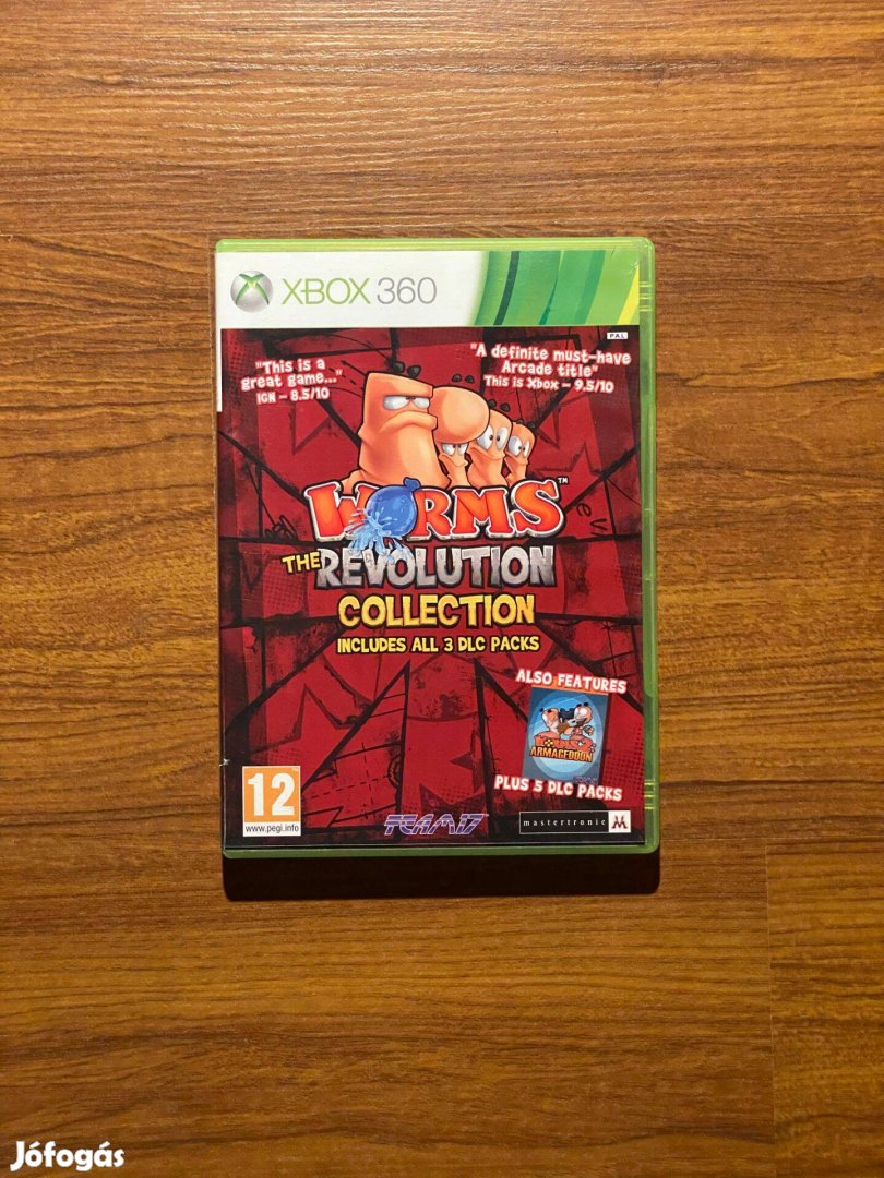 Xbox 360 játék Worms The Revolution Collection