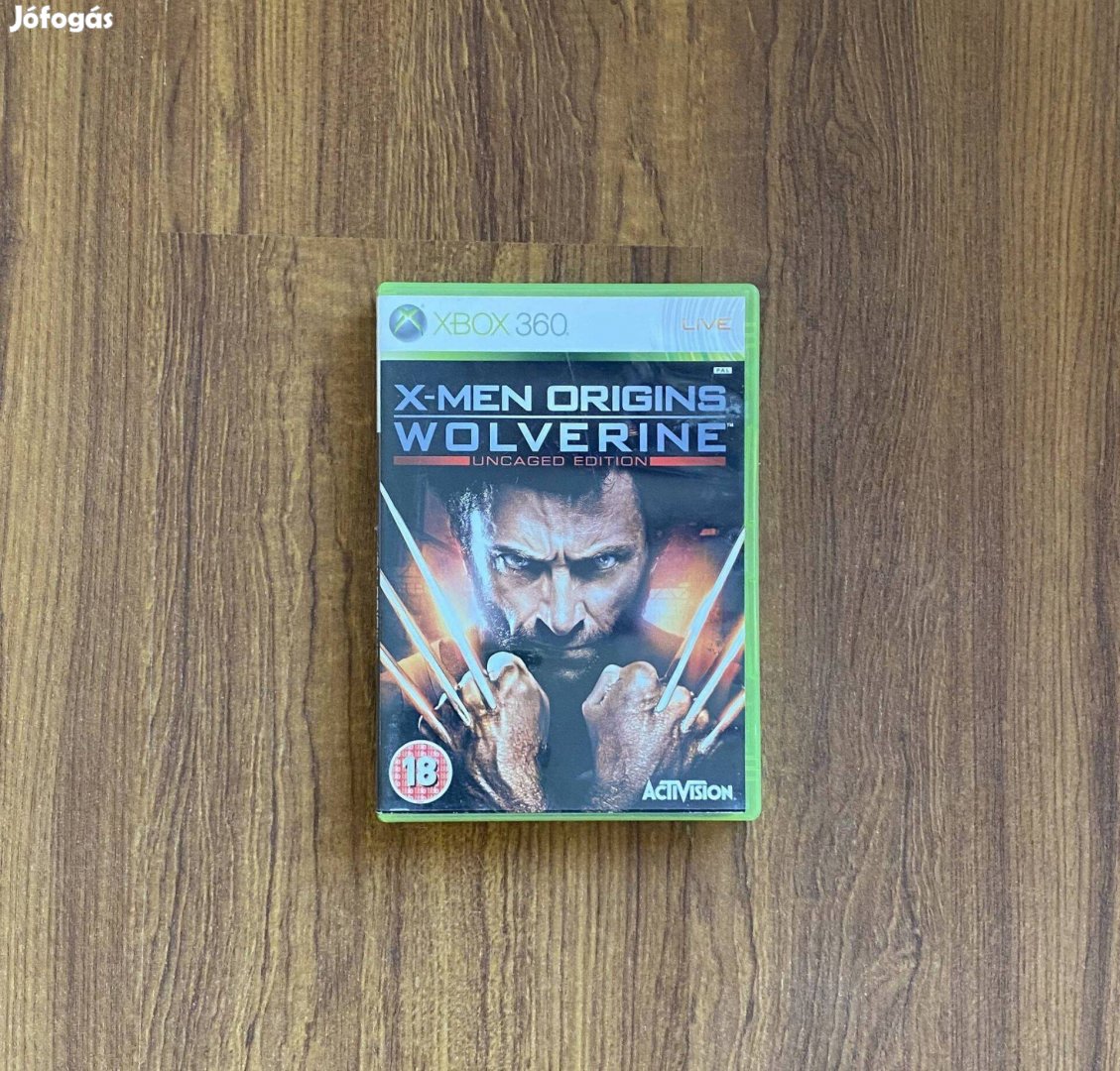 Xbox 360 játék X-Men Origins Wolverine Uncaged Edition
