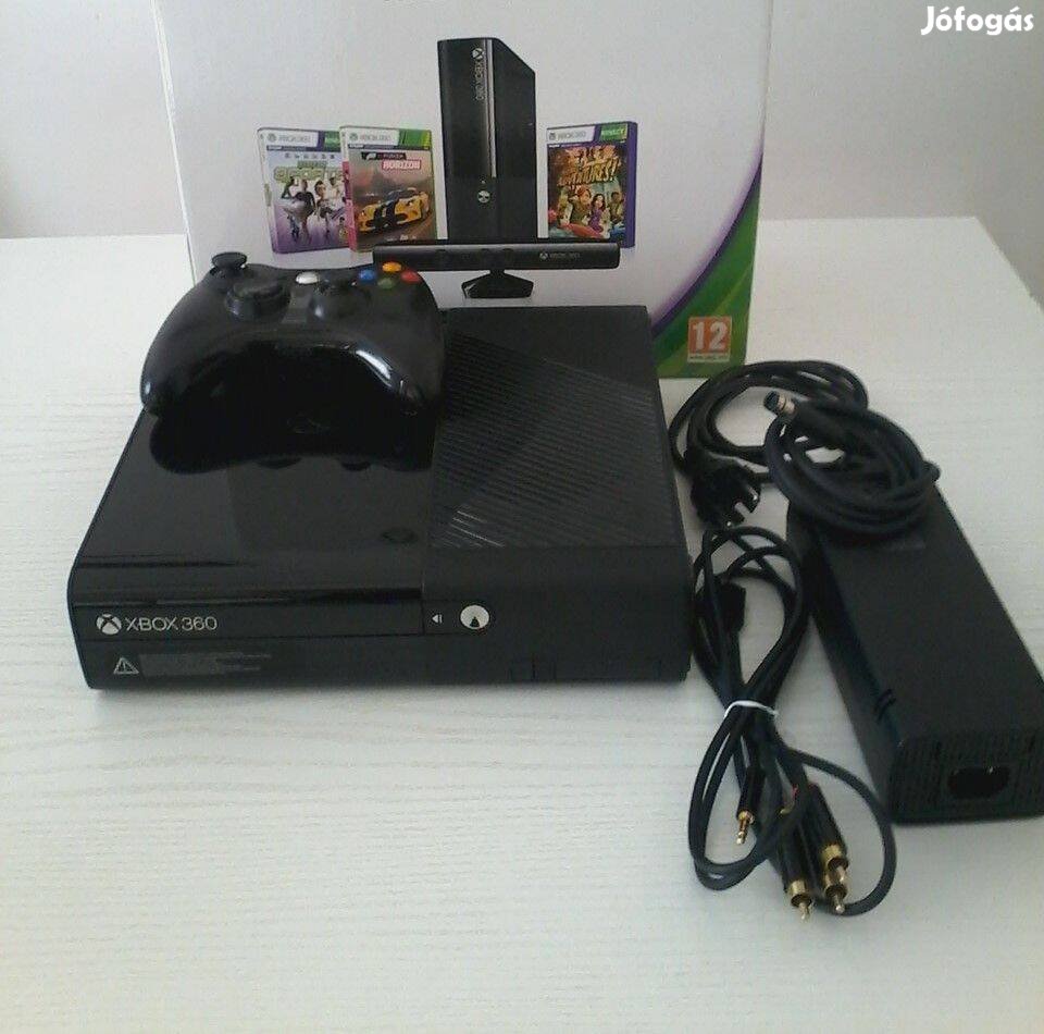 Xbox 360 játékkonzol(500 GB-os,6 db játékkal )eladó.(nem postázom)