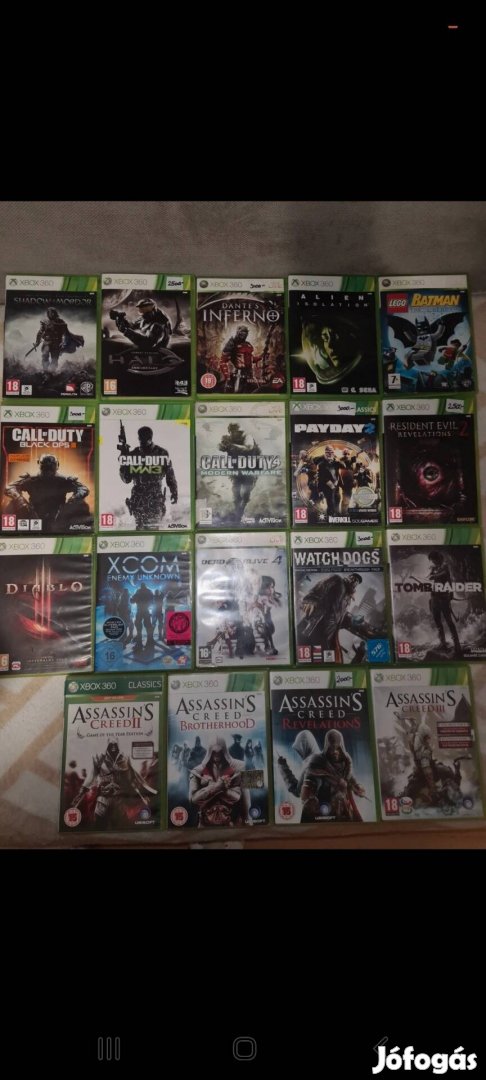 Xbox 360 játékok