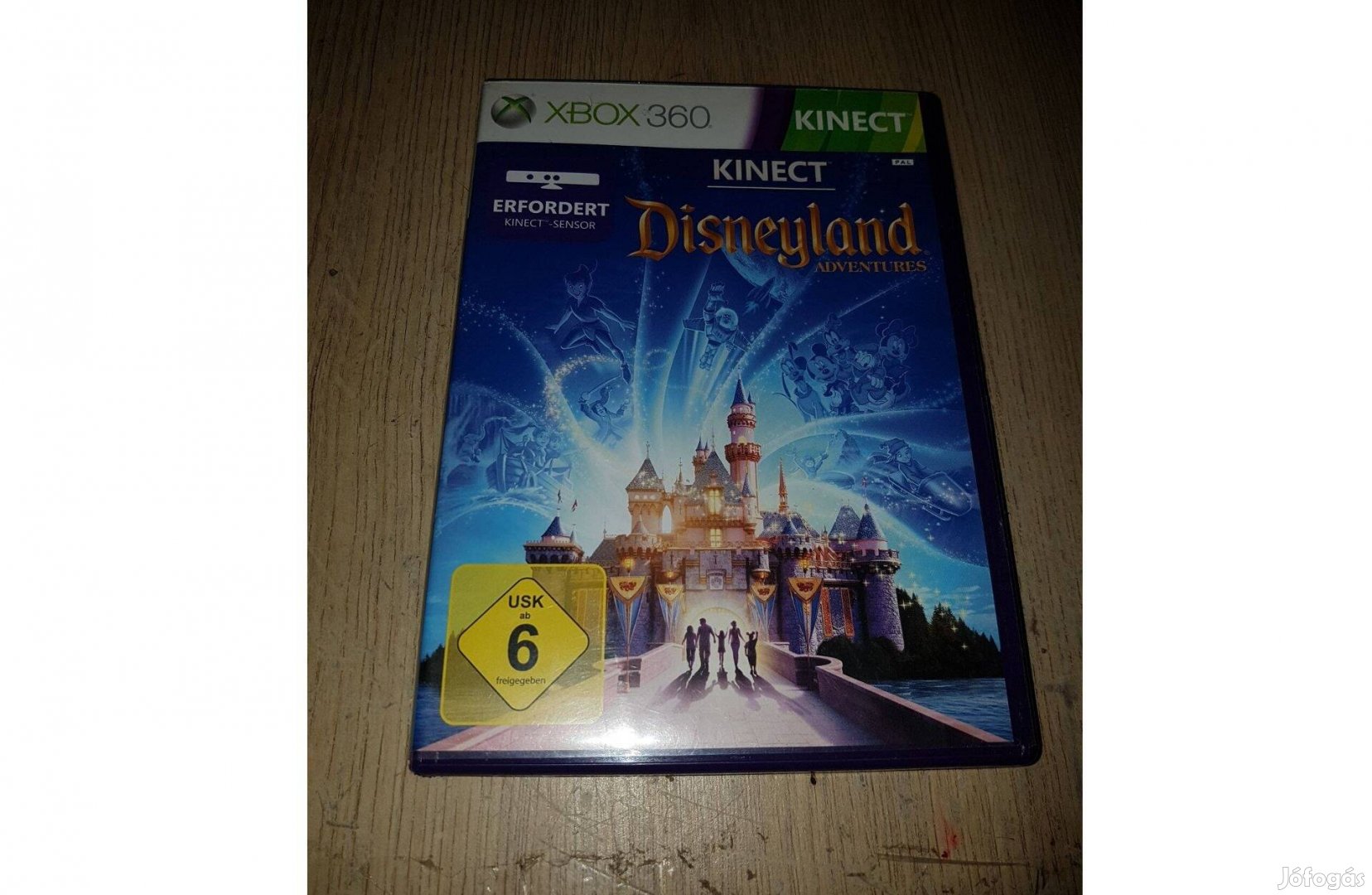 Xbox 360 kinect disneyland játék eladó