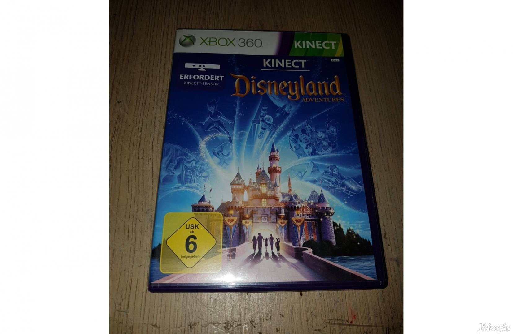 Xbox 360 kinect disneyland játék eladó