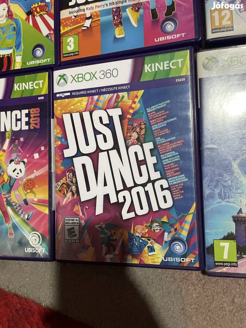 Xbox 360 kinect játékok dance just central