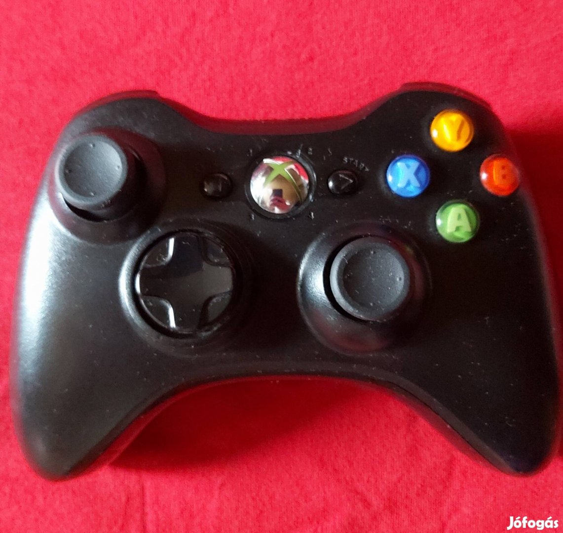 Xbox 360 kontroller - fekete