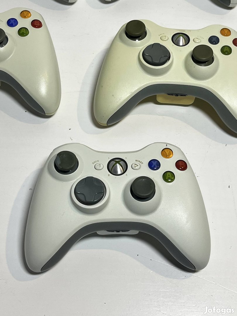 Xbox 360 kontroller fehér 1 db