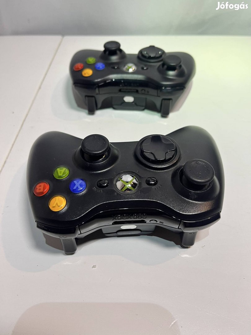 Xbox 360 kontroller fekete vezeték nélküli_2