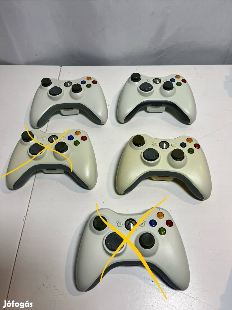 Xbox 360 kontroller vezeték nélküli 3