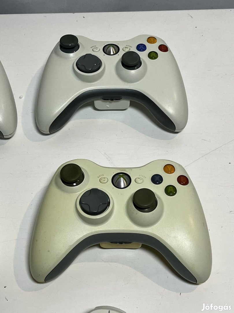 Xbox 360 kontroller vezeték nélküli fehér _2