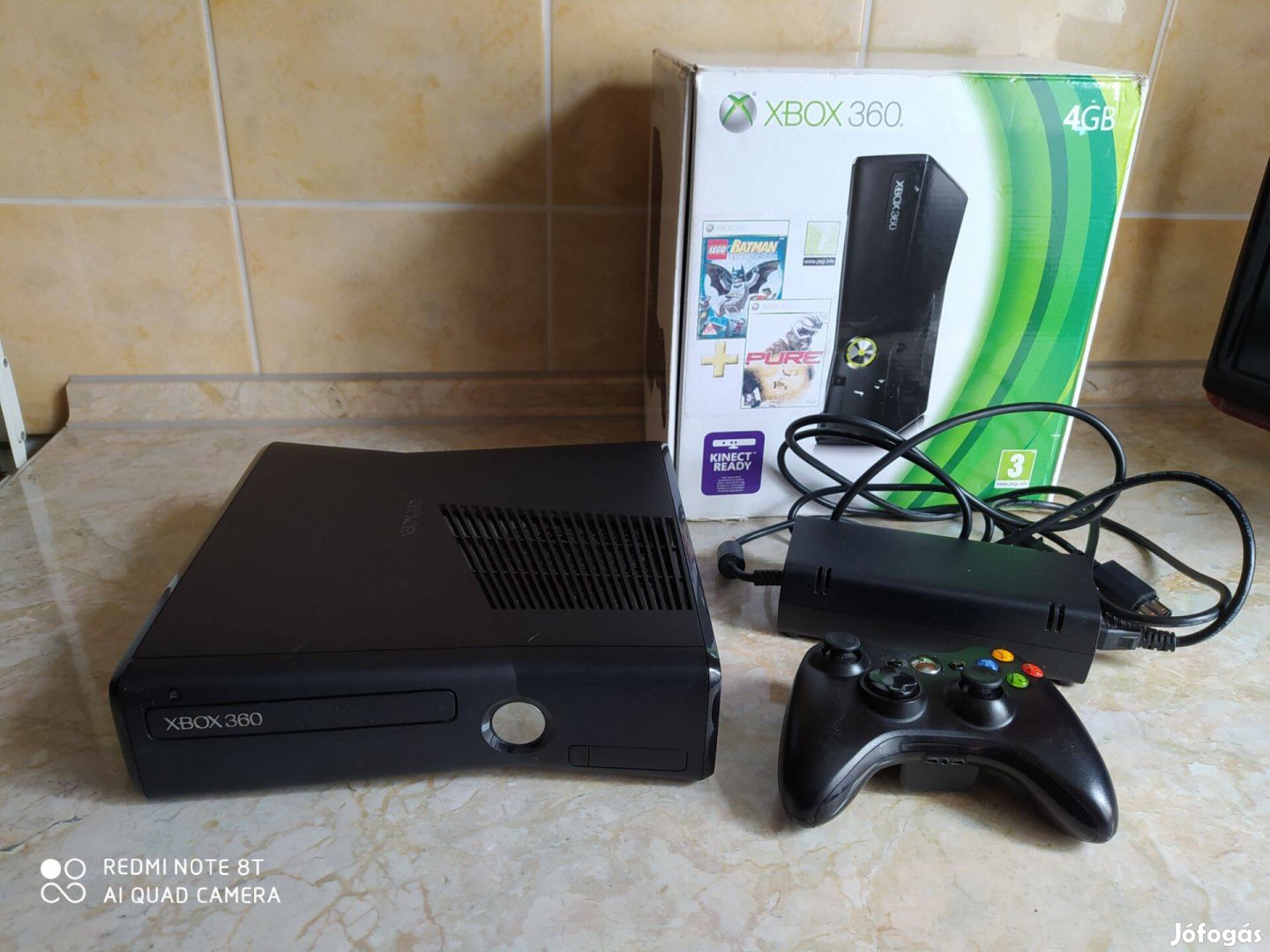 Xbox 360 konzol dobozában eladó