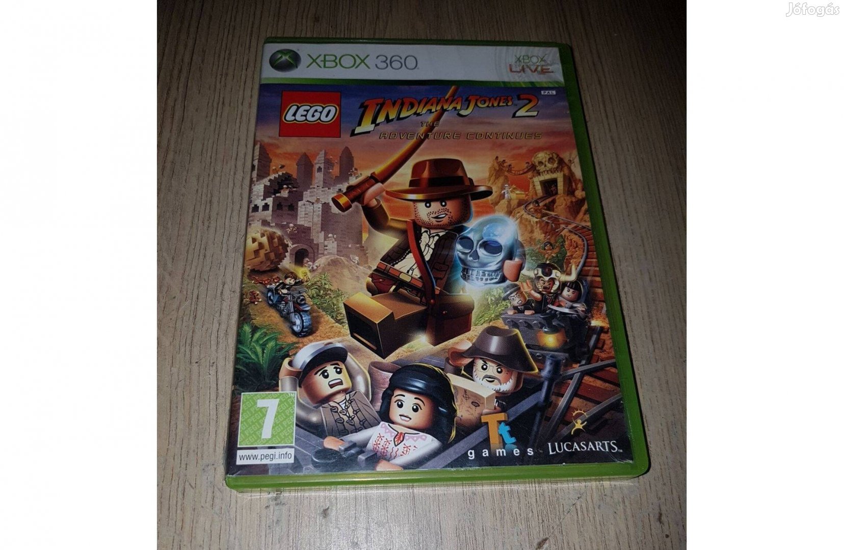 Xbox 360 lego indiana jones 2 eladó