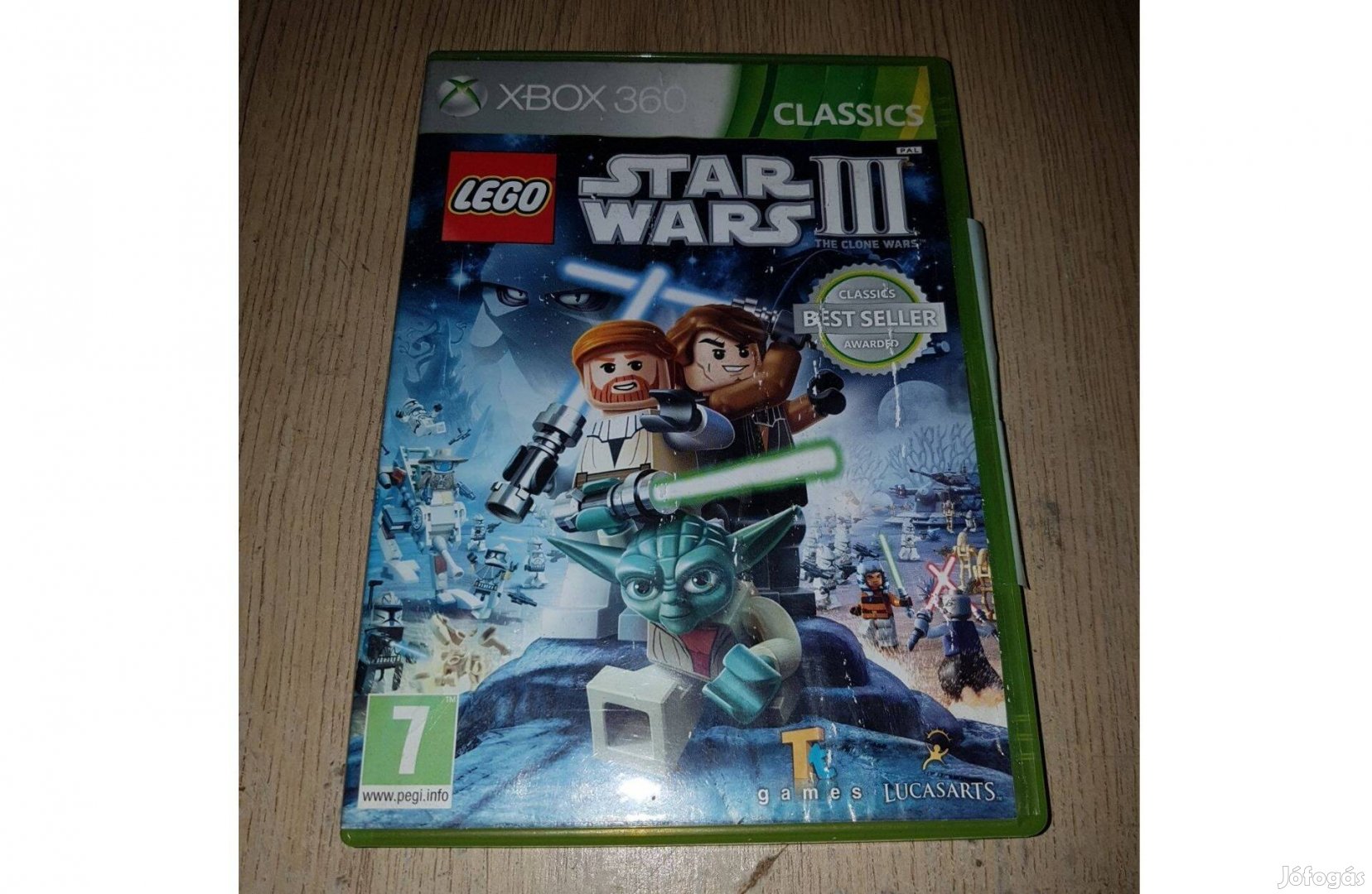 Xbox 360 lego star wars 3 eladó