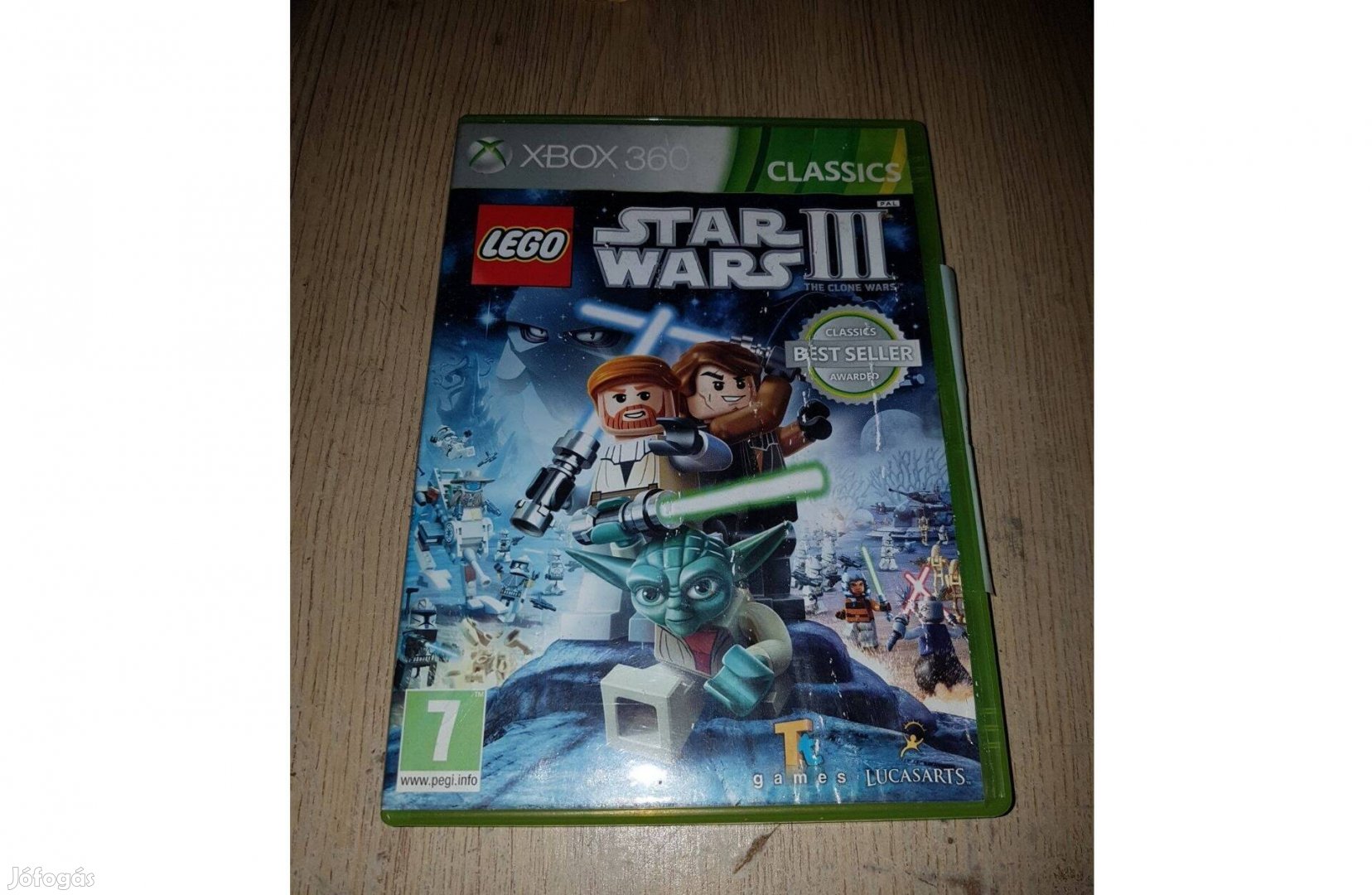 Xbox 360 lego star wars 3 eladó