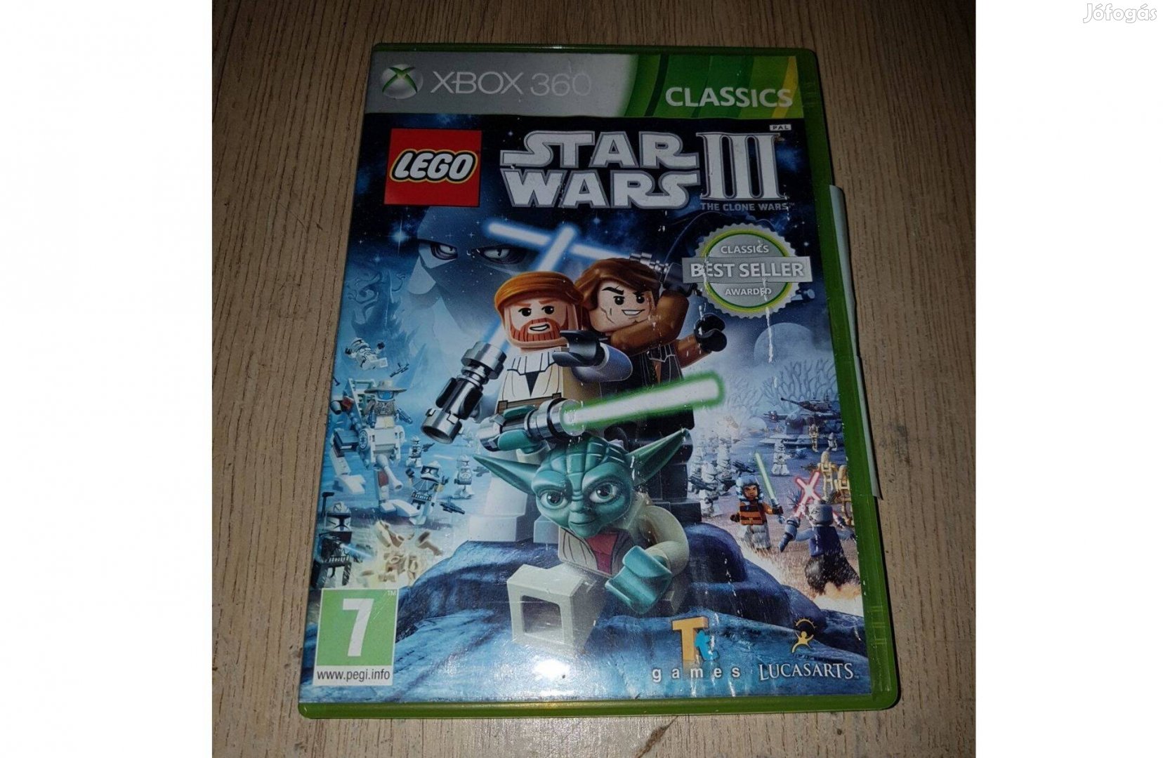 Xbox 360 lego star wars 3 játék eladó