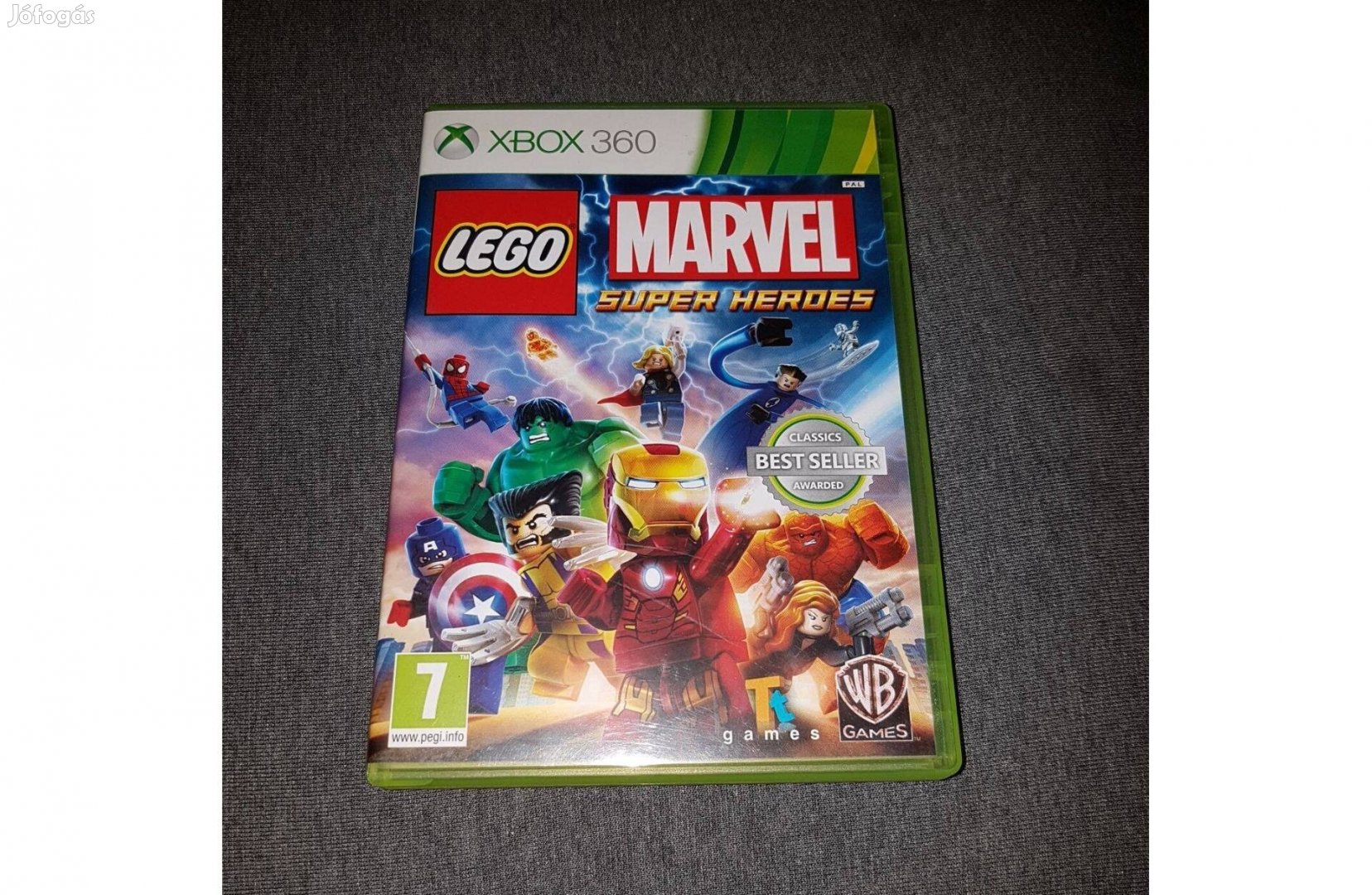 Xbox 360 lego super heroes játék eladó