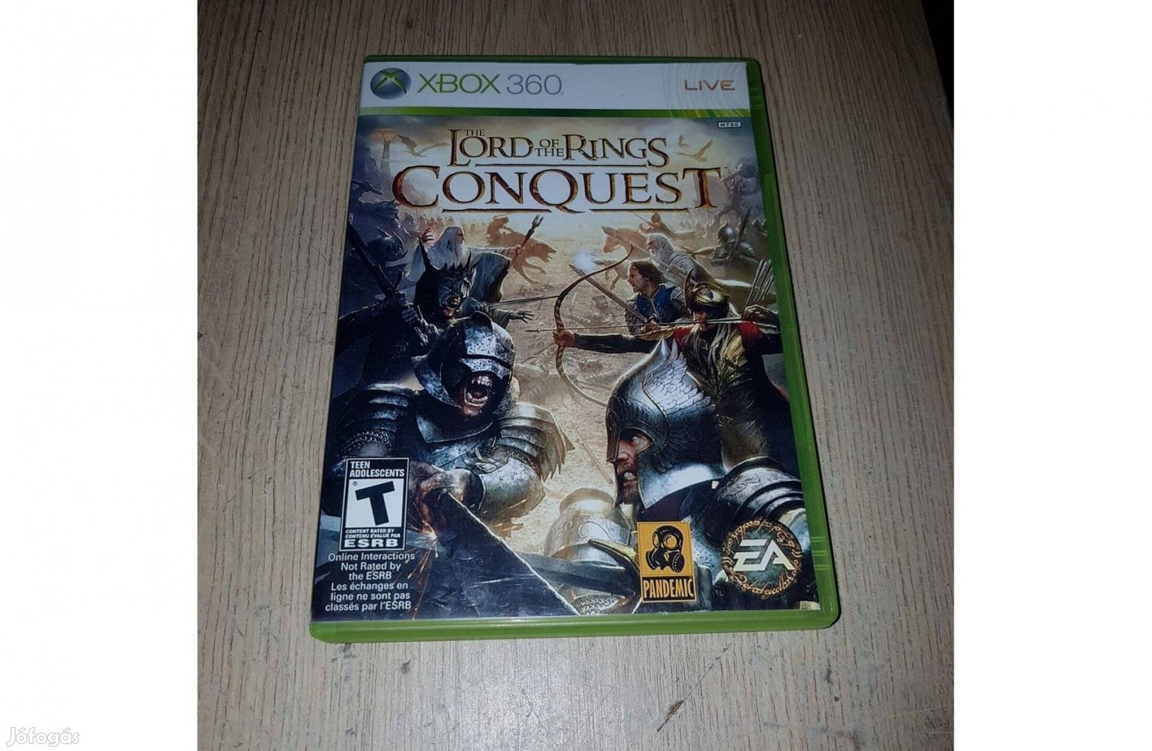 Xbox 360 lord of the rings conquest eladó