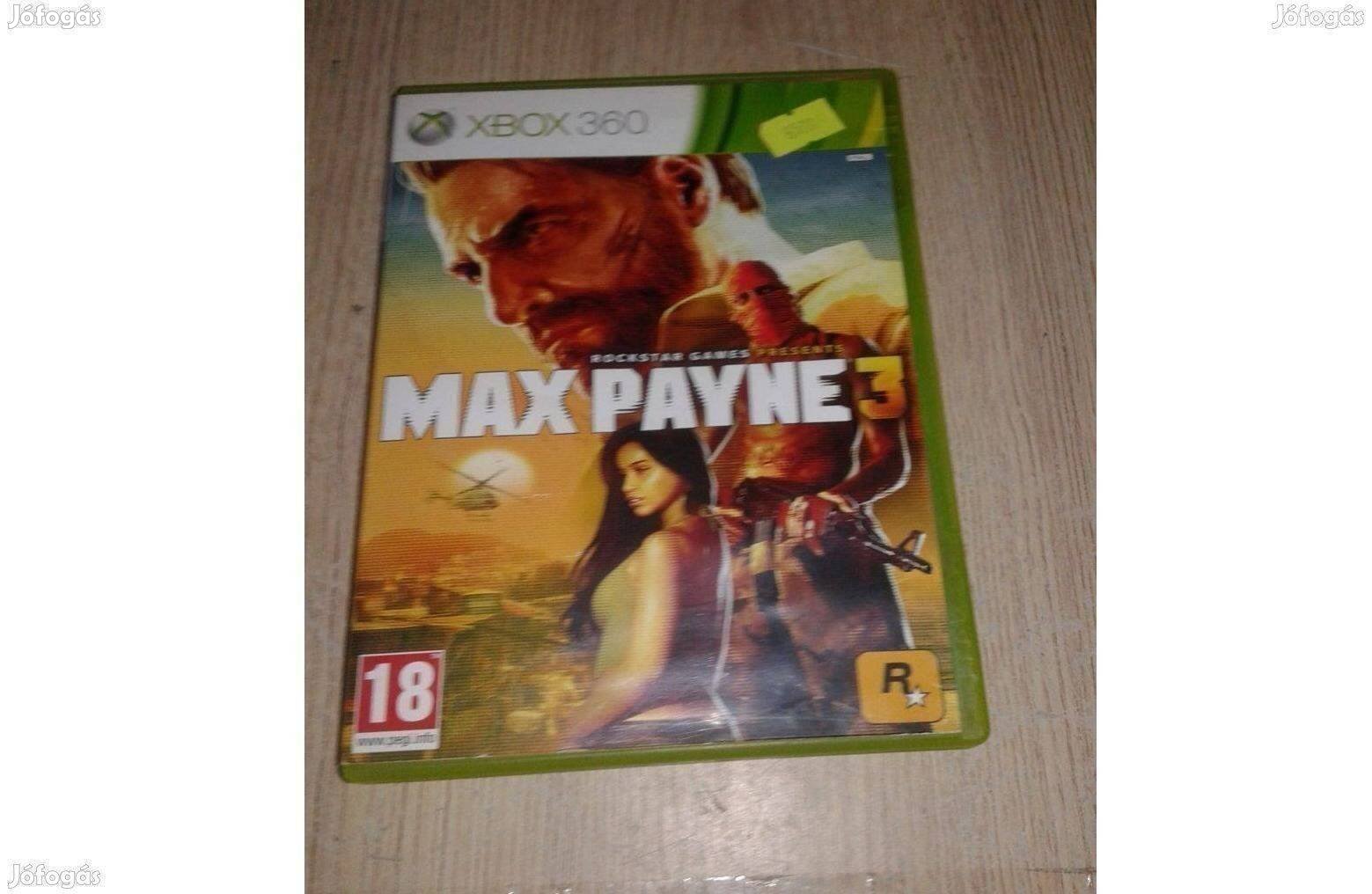 Xbox 360 max payne 3 eladó