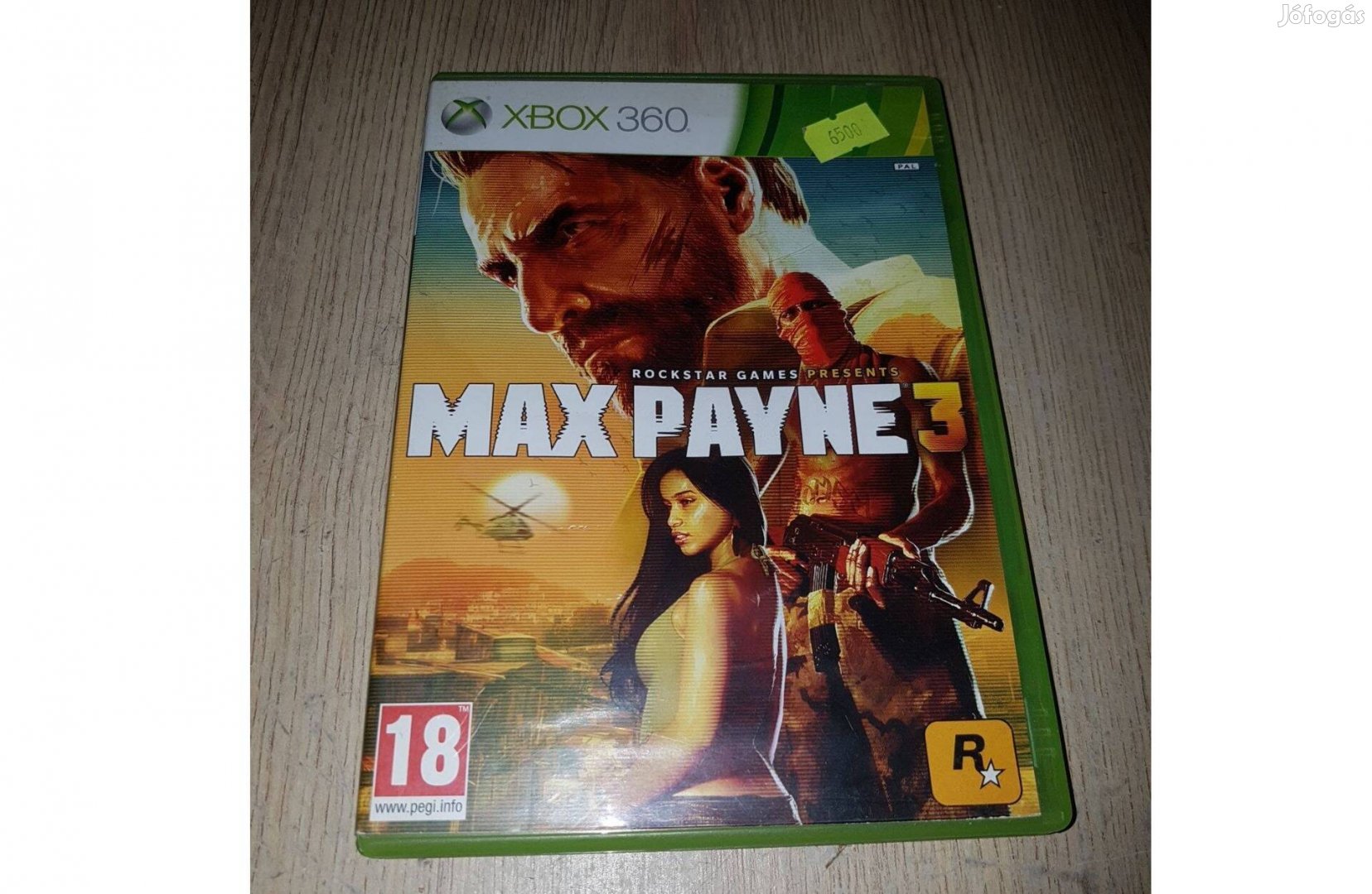 Xbox 360 max payne 3 játék eladó