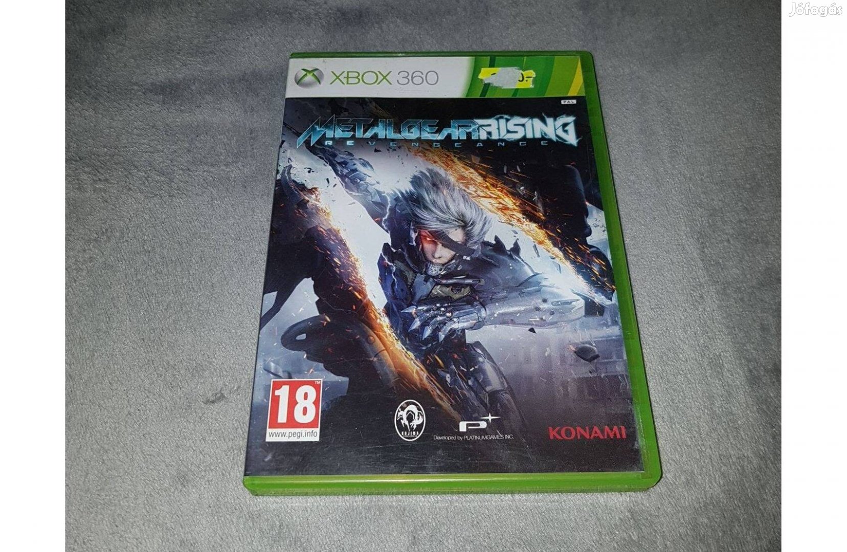 Xbox 360 metal gear rising eladó