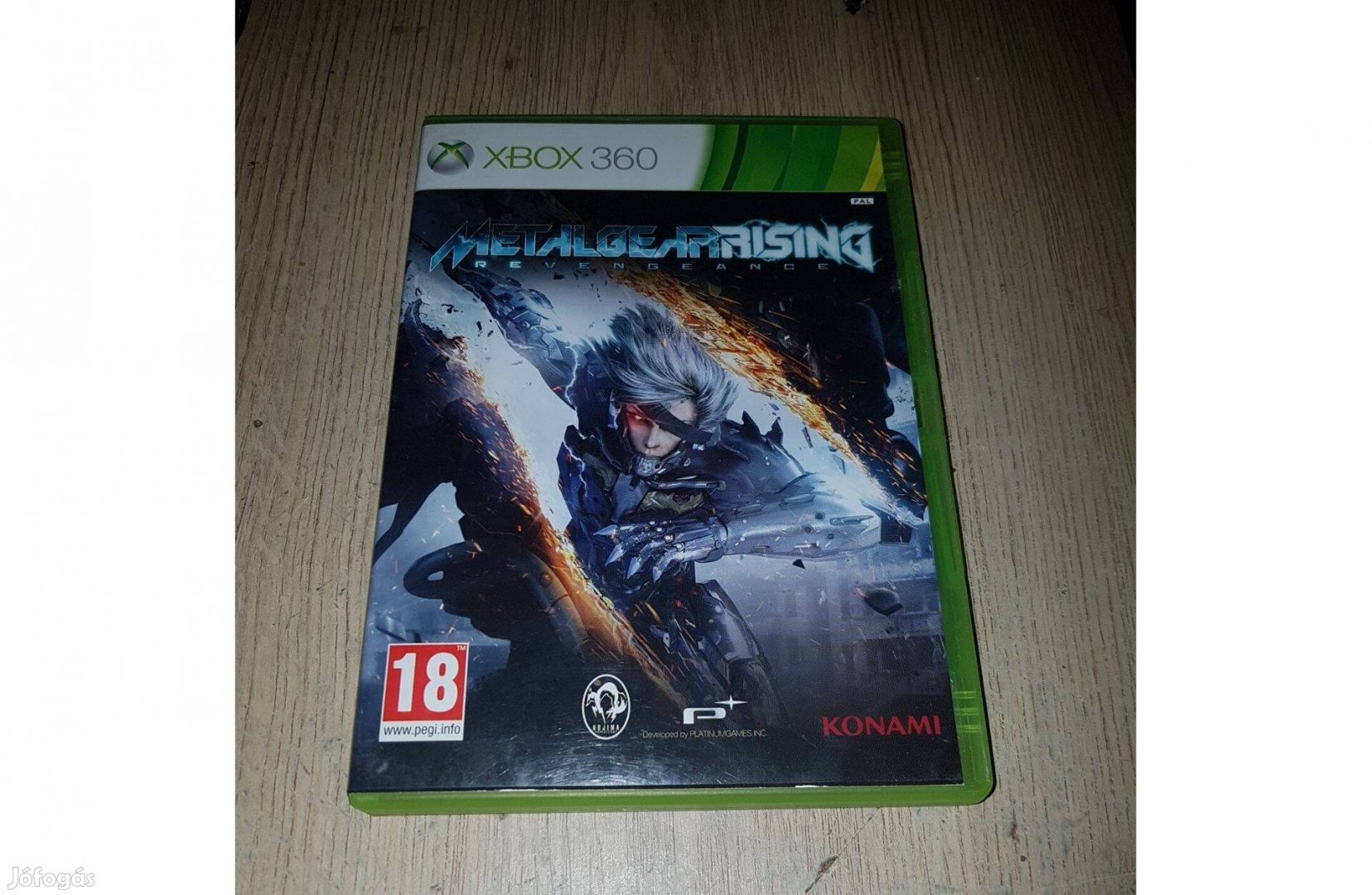 Xbox 360 metal gear rising játék eladó