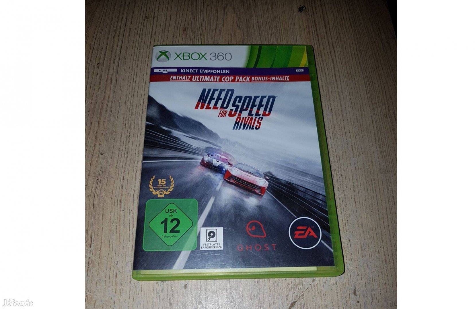 Xbox 360 need for speed rivals játék eladó