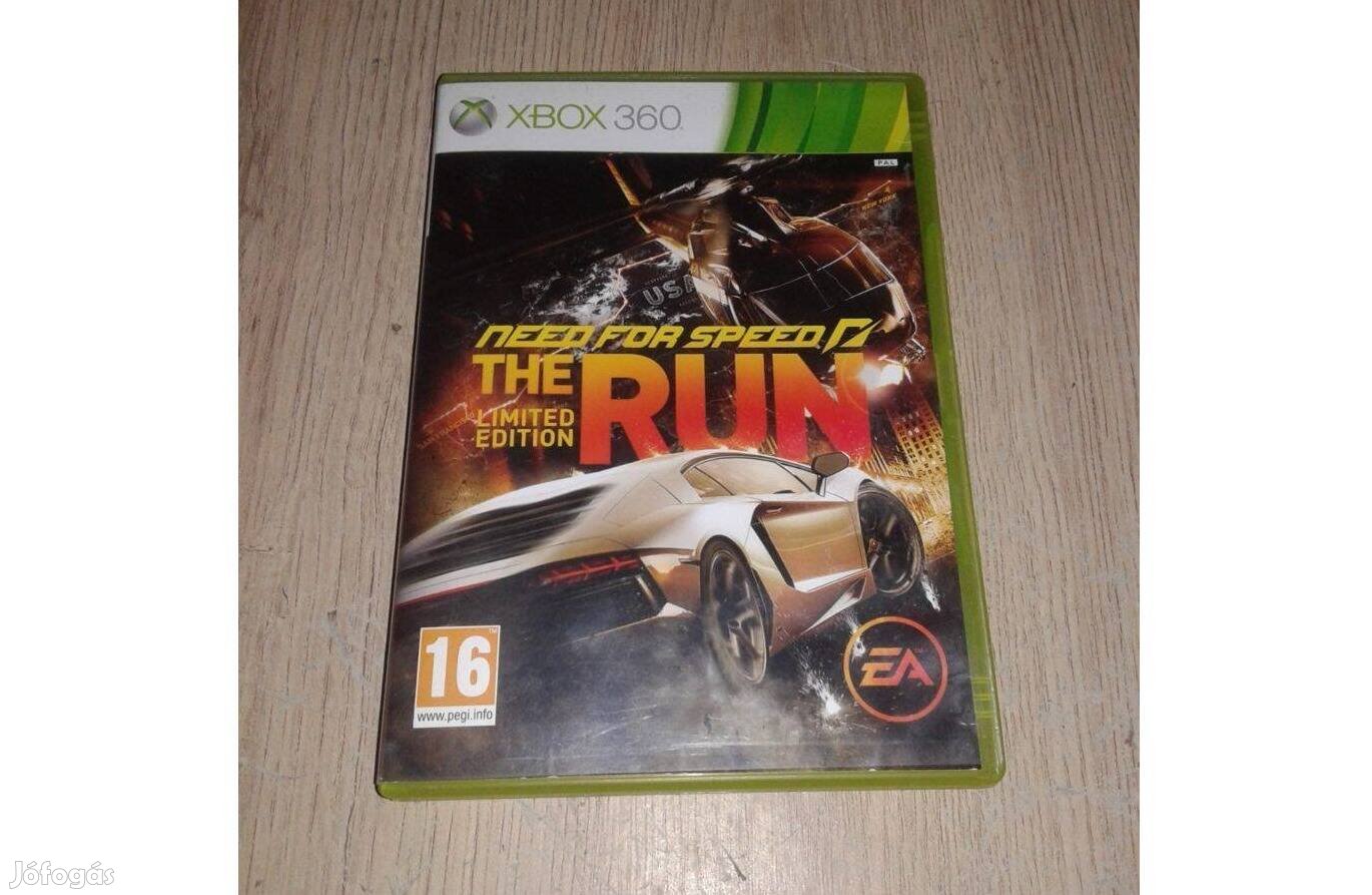 Xbox 360 nfs the run eladó