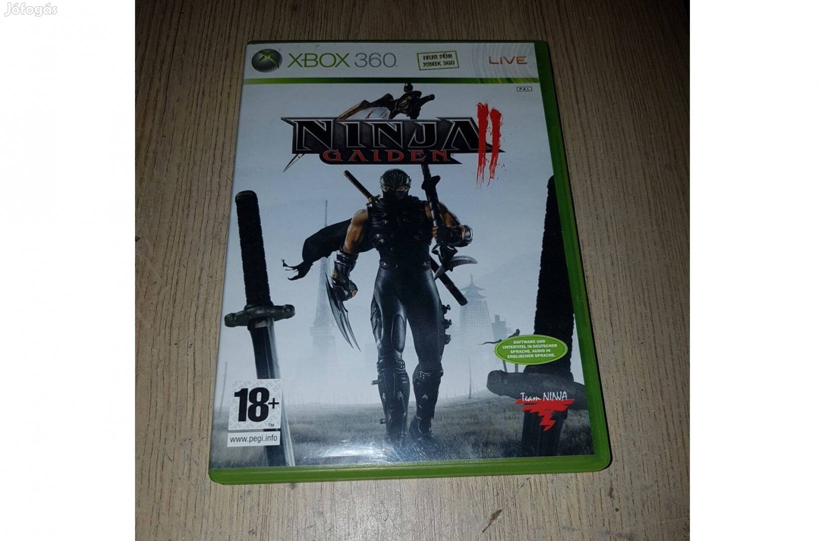 Xbox 360 ninja gaiden 2 játék eladó