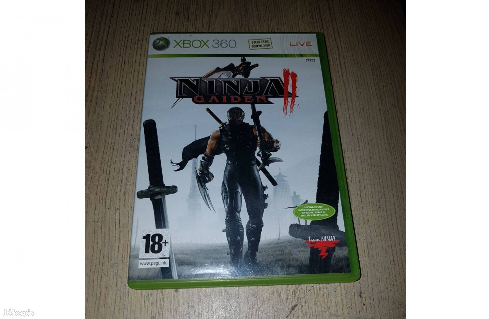 Xbox 360 ninja gaiden 2 játék eladó