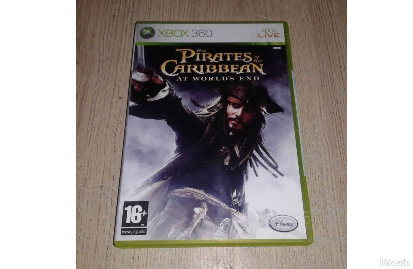 Xbox 360 pirates of the caribbean at world's end eladó