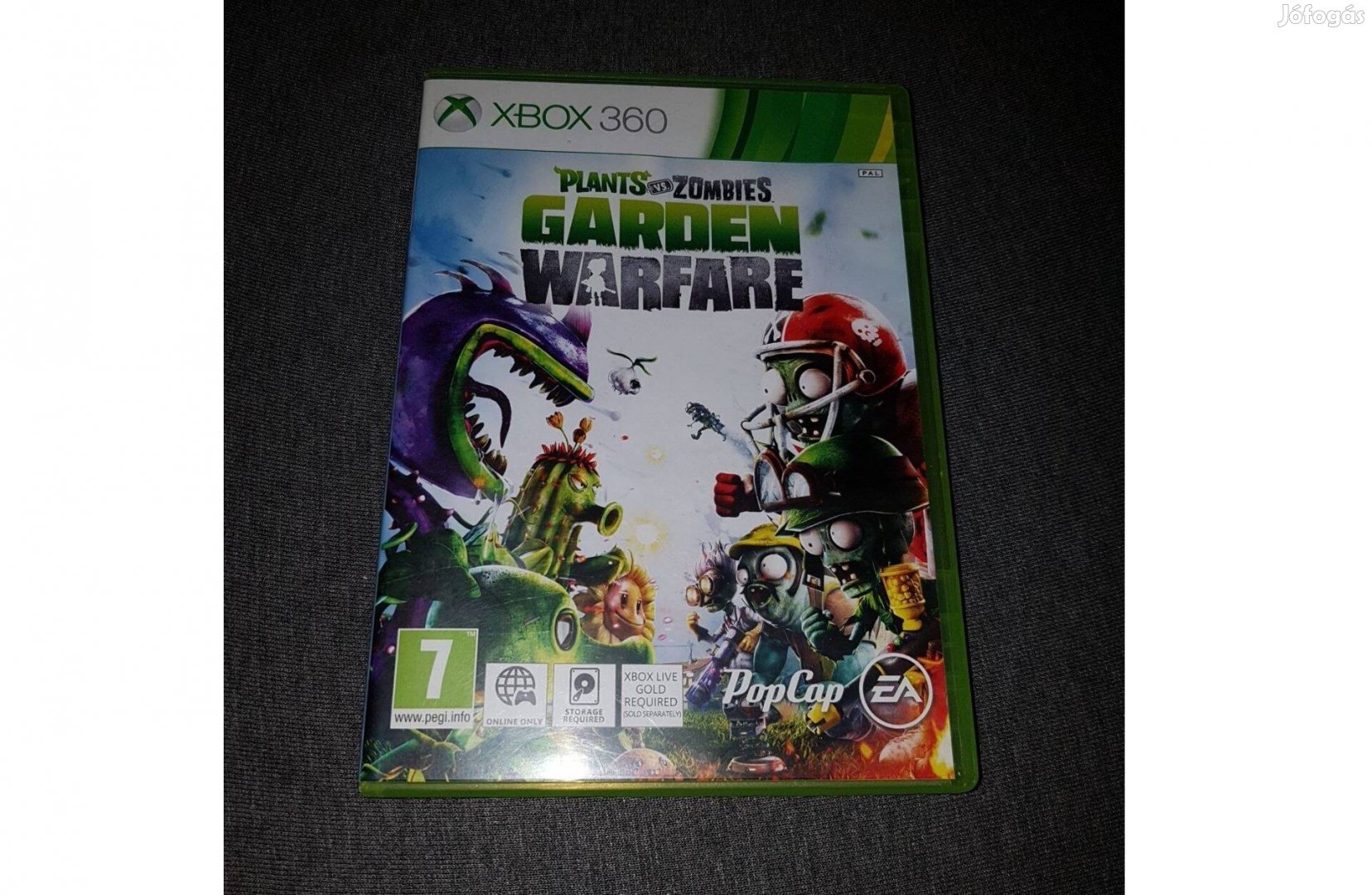 Xbox 360 plants vs zombies garden warfare eladó