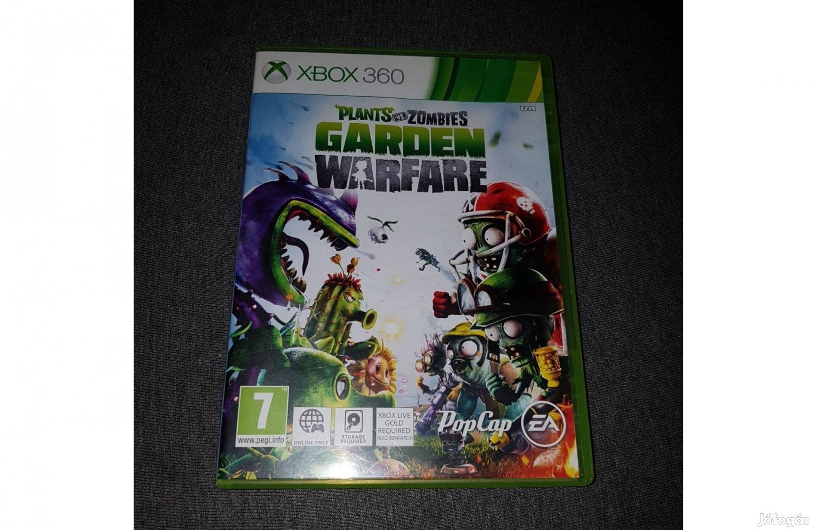 Xbox 360 plants vs zombies garden warfare játék eladó