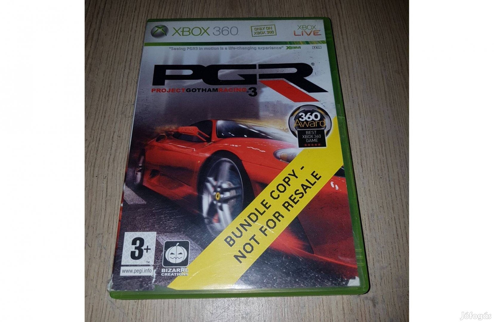 Xbox 360 project gotham racing 3 játék eladó