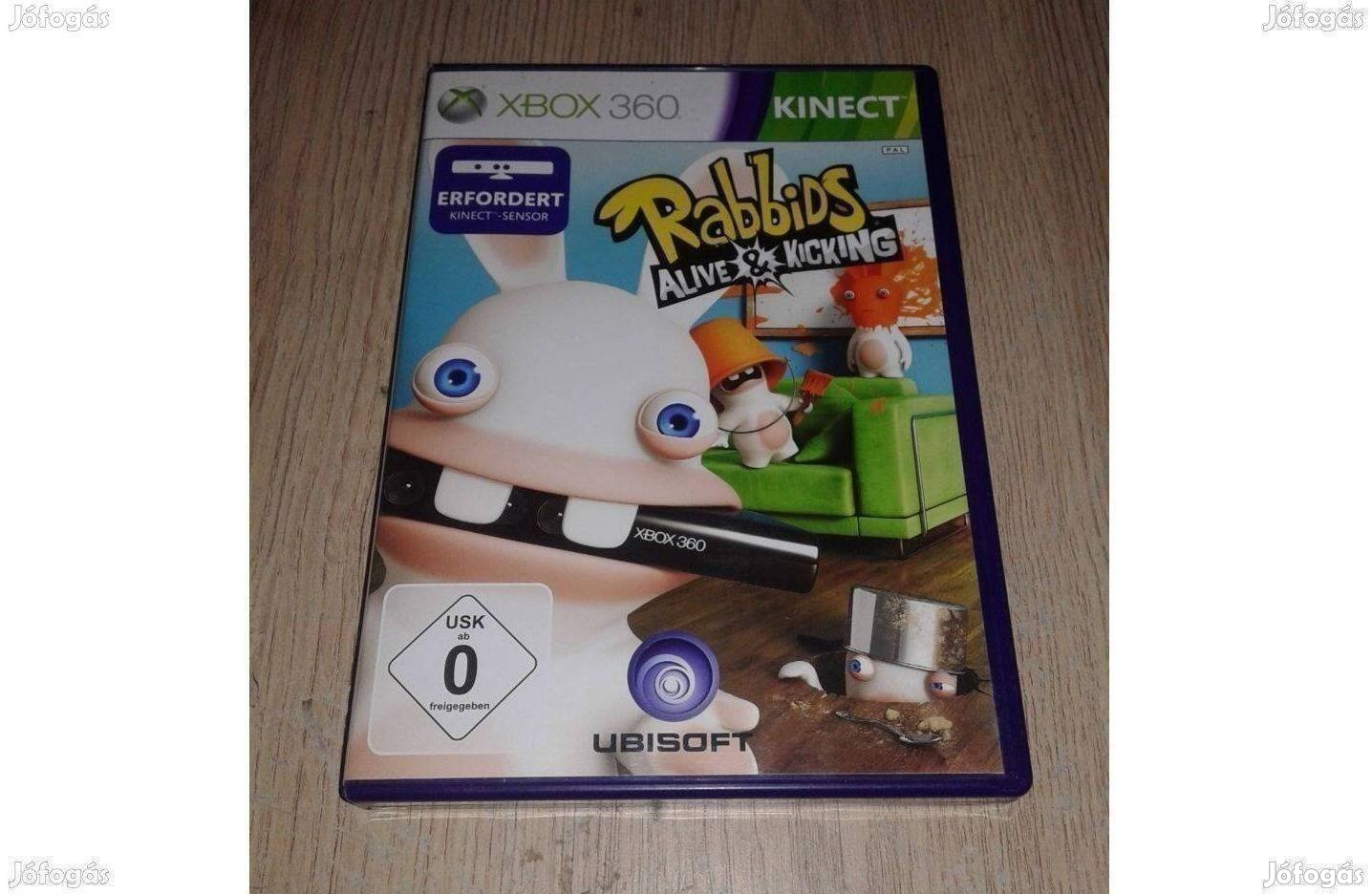 Xbox 360 rabbids alive and kicking eladó