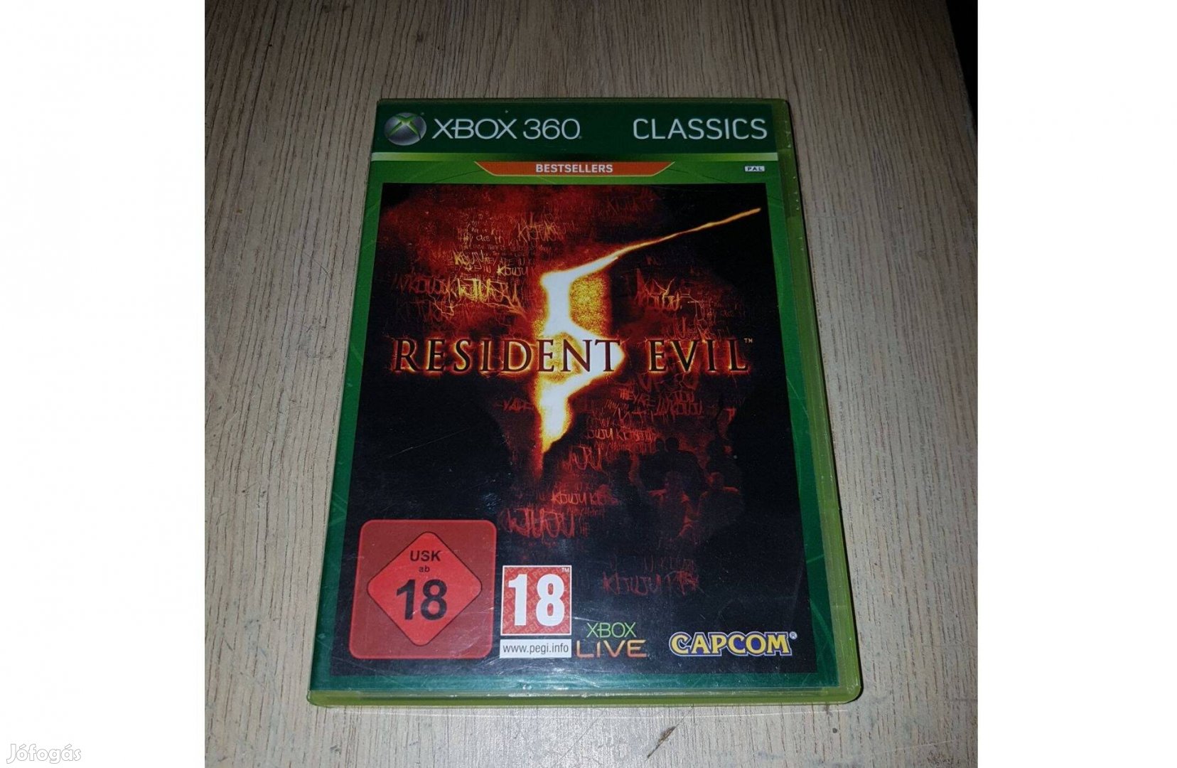 Xbox 360 resident evil 5 játék eladó