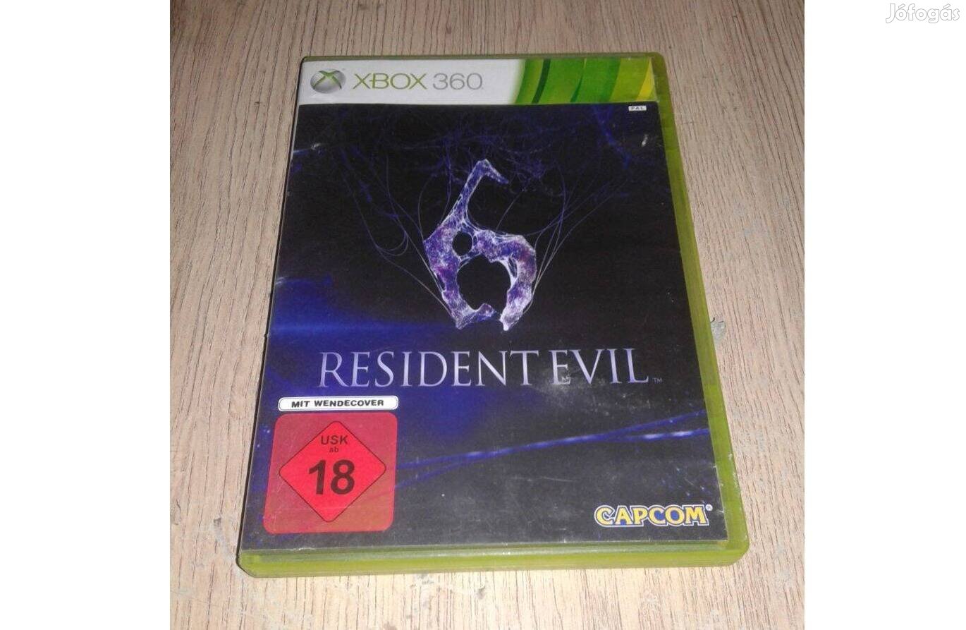 Xbox 360 resident evil 6 eladó