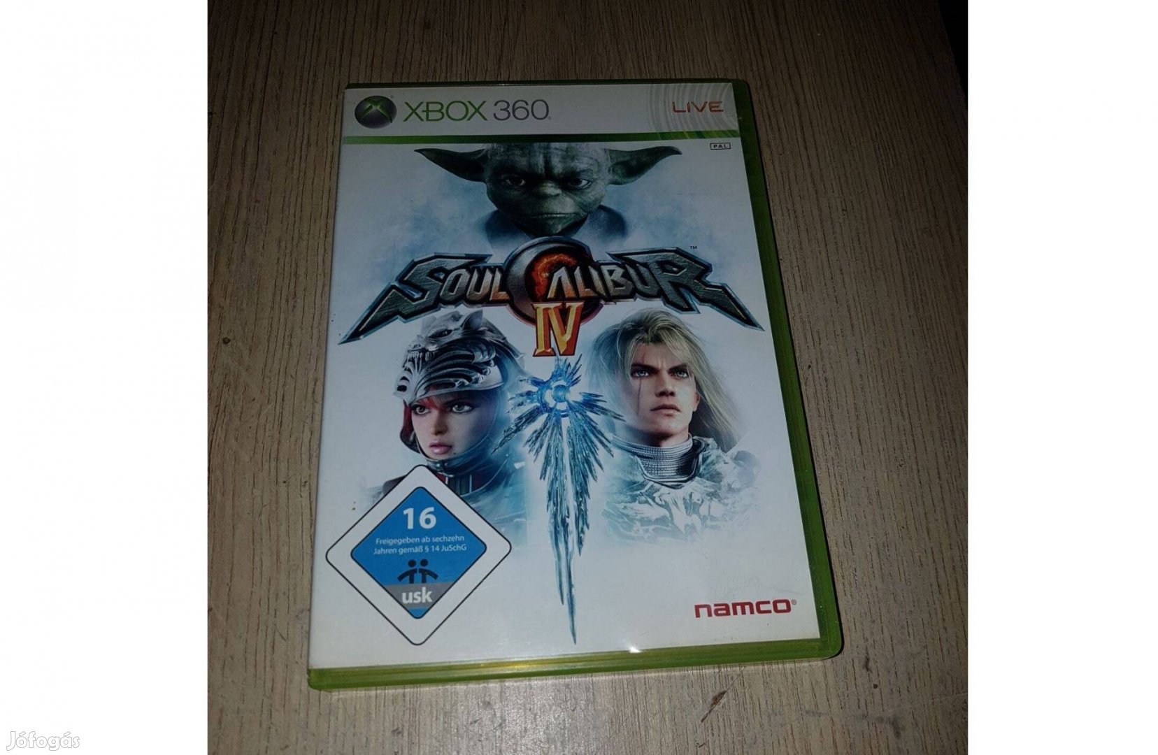 Xbox 360 soul calibur 4 játék eladó