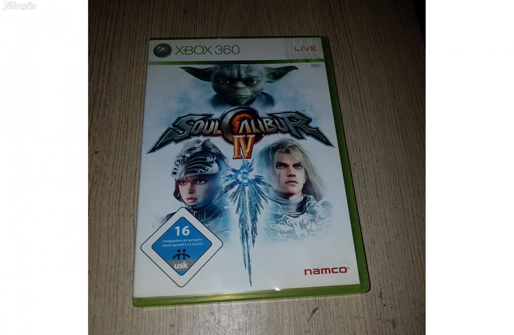 Xbox 360 soul calibur 4 játék eladó