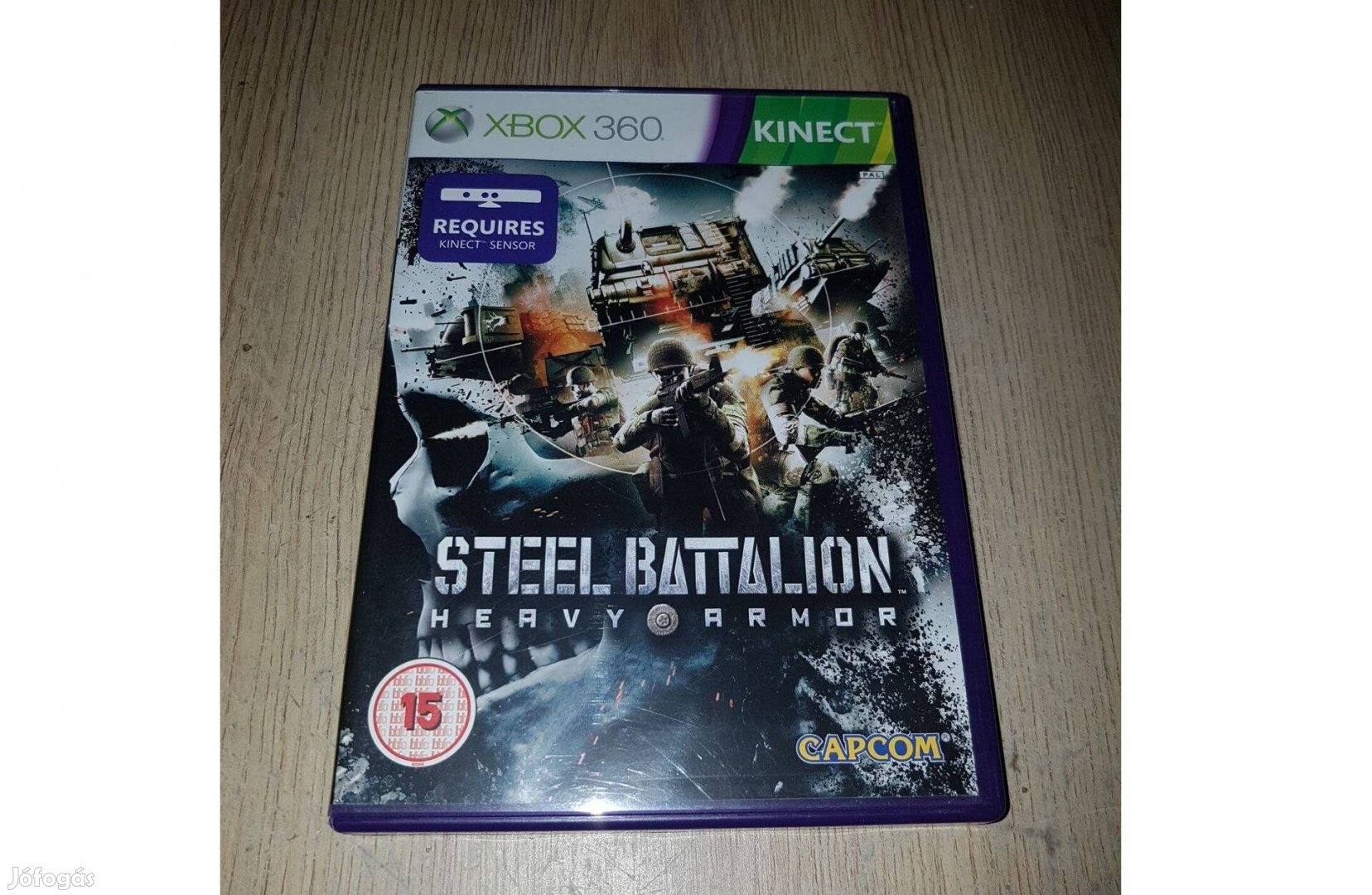 Xbox 360 steel battalion eladó