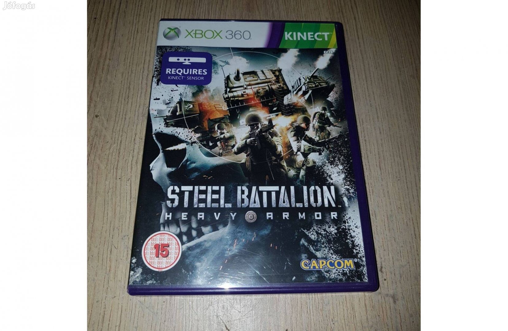 Xbox 360 steel battalion játék eladó