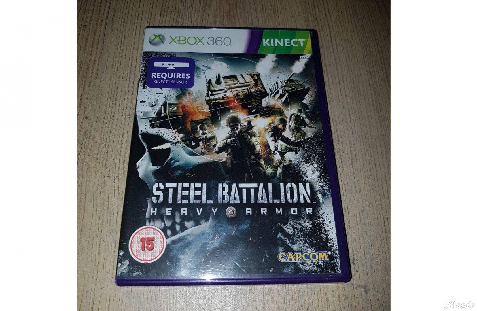 Xbox 360 steel battalion játék eladó