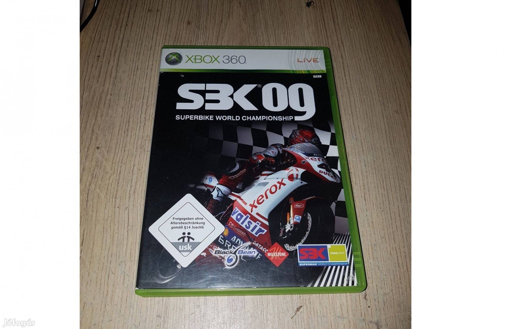 Xbox 360 superbike 09 eladó