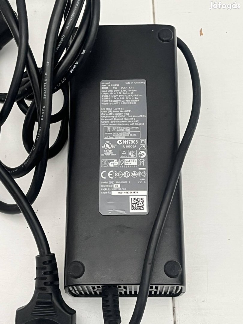 Xbox 360 tápegység adapter ADP-120BR A