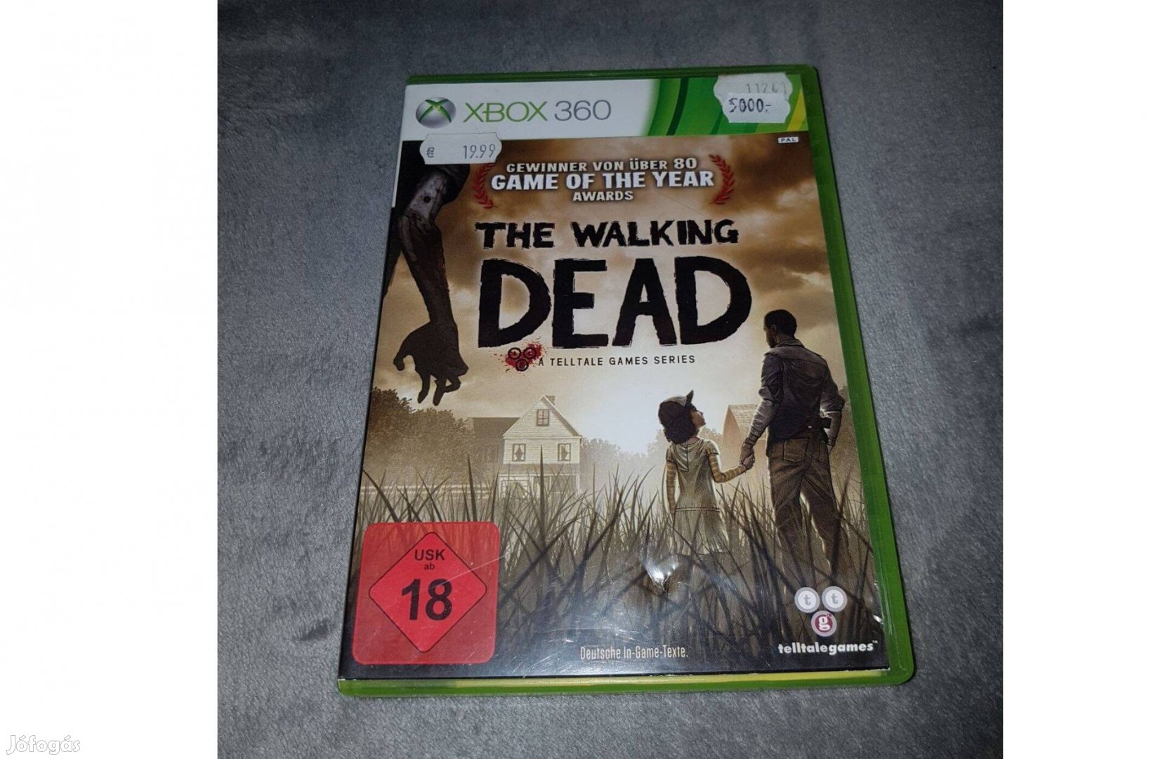 Xbox 360 the walking dead eladó