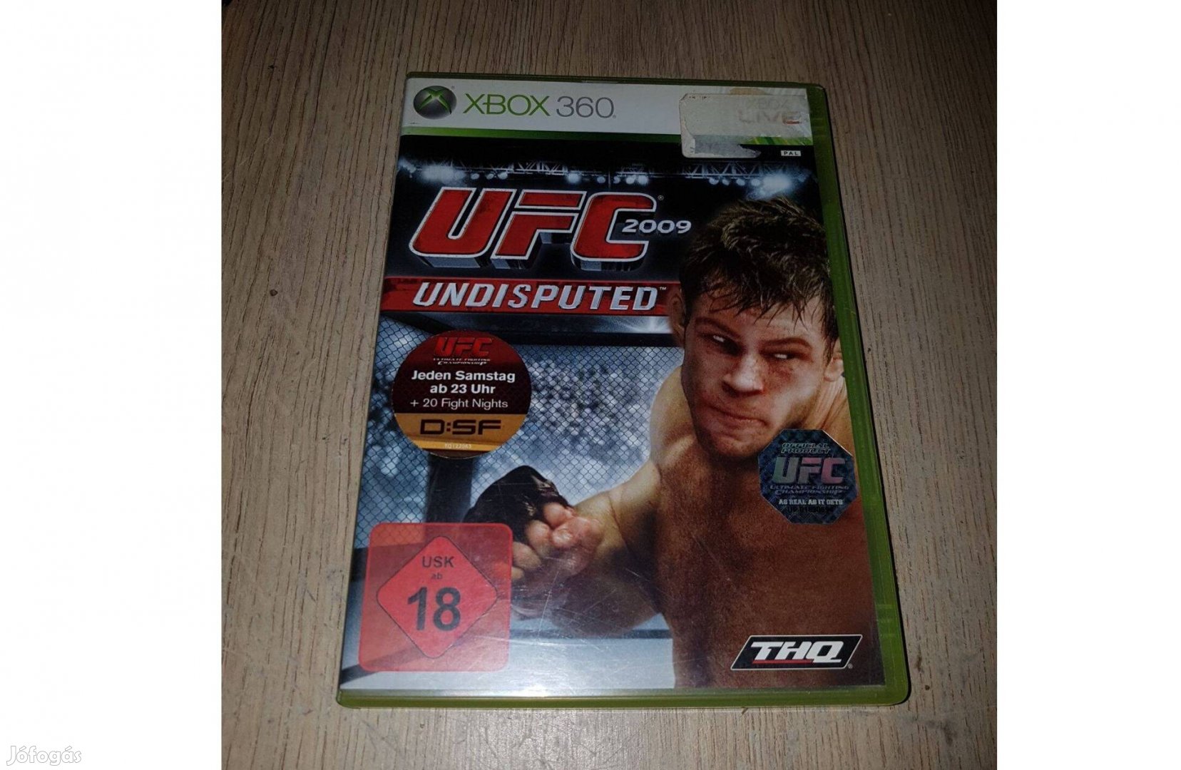 Xbox 360 ufc 2009 játék eladó