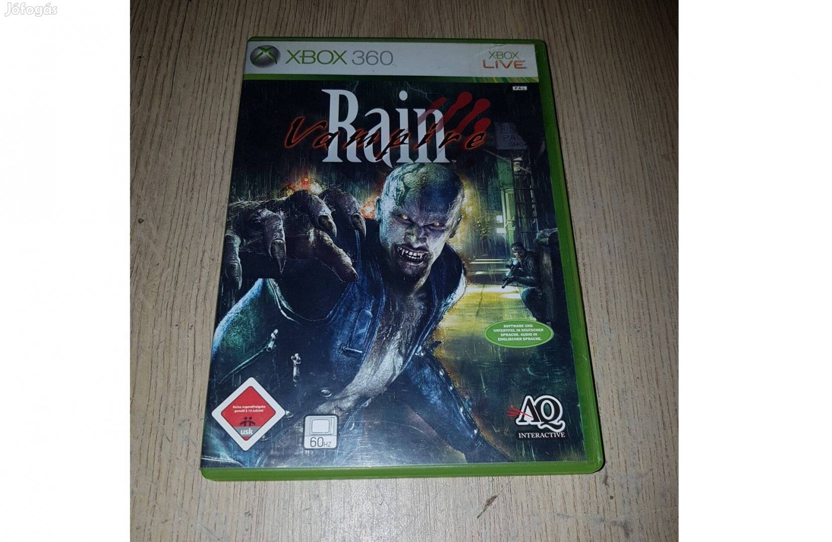 Xbox 360 vampire rain eladó